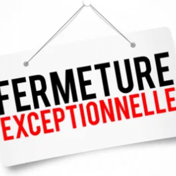 Fermeture mairie