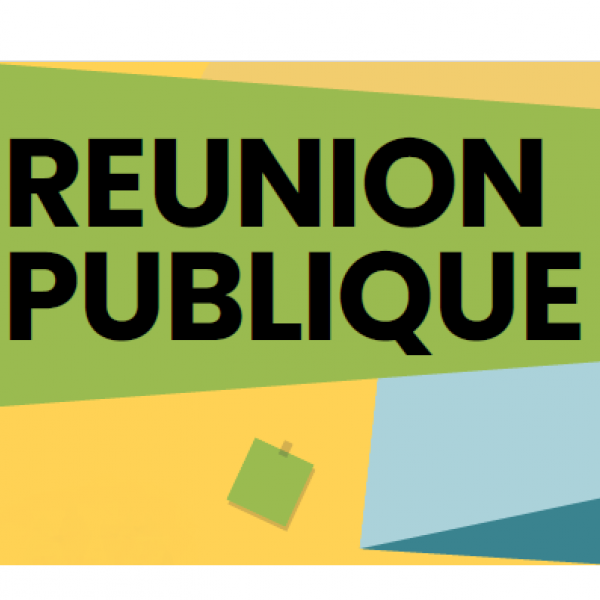 Réunion publique sur la présentation du projet de Plan Local d'Urbanisme avant arrêt